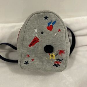 Tommy Hilfiger Black and Red Backpack